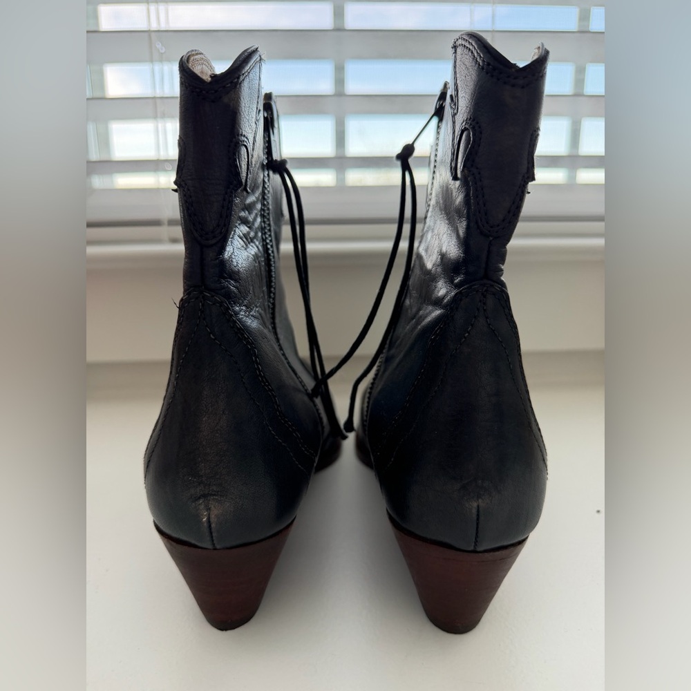 Free People New Frontier Western Boot Navy Size 20 (40). Western Boho - Picture 5 of 7